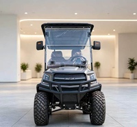 Voiturettes de golf électriques haut de gamme pour 4 passagers, mini-voiturettes de golf pour services touristiques