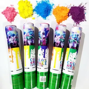 Hot Handheld Colored Powder Confetti Com confetes 30cm de papel Cannon Baby Gender Reveal confettis papillon Party Supplies