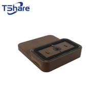Ventouse à vide en plastique longue durée AS24M00425 Tshare marron 132*75*29mm pour centre d'usinage CNC Biesse, pièce pour le travail du bois