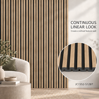 Panneau mural côtelé PS pour une conception intérieure minimaliste et des éléments architecturaux muraux