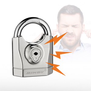 מנעול אזעקה גבוהה decibel נגד גניבה של מערכות אזעקה כבדה באיכות גבוהה עמיד למים נגד גניבה עם מנעול מפתח - Product Image 1