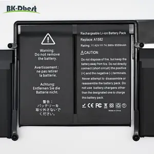 BK-DBEST 11.34V 6330MAh แบตเตอรี่แล็ปท็อป A1493 A1582แทนที่สำหรับ Apple MacBook Pro Retina 13นิ้ว A1493/A1582 (A1502ปลายปี2013