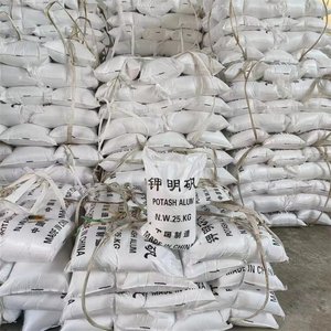 Precio de Fábrica Sulfato de Potasio y Aluminio Granular <span class=keywords><strong>2</strong></span>-4mm Grado Industrial y Alimentario Alumbre Potásico para Curtido, Desodorante e Ignífugo - Product Image 6