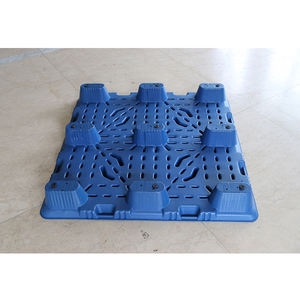 מפעל 1100 ישיר כבד * 1100*150 מ "מ מכה דפוס hdpe תשעה כפות יורים מפלסלים אירו 4-דרך כניסה stackable פלסטיק מגש אחסון - Product Image 4