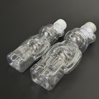 Aangepaste beren-vormige verpakkingen Nieuwe 400ml 500ml 700ml PET-plastic flessen voor dranken