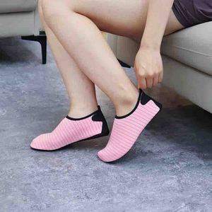 Zapatos Deportivos para Mujer y Hombre, para Entrenamiento en Interiores, Suela Suave Antideslizante, para Yoga, Saltar la Cuerda, Correr, con Suela de Goma Rosa y Negra, EVA - Product Image 1