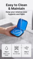 Étuis de rangement dentaire colorés pour aligneurs orthodontiques écologiques personnalisés en usine