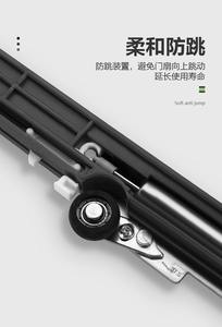 Amortiguador Antisalto para Puertas Correderas de Cristal de Ducha, Cocina Minimalista, Apartamento, Sala de Estar, Hierro y Plástico - Product Image 4