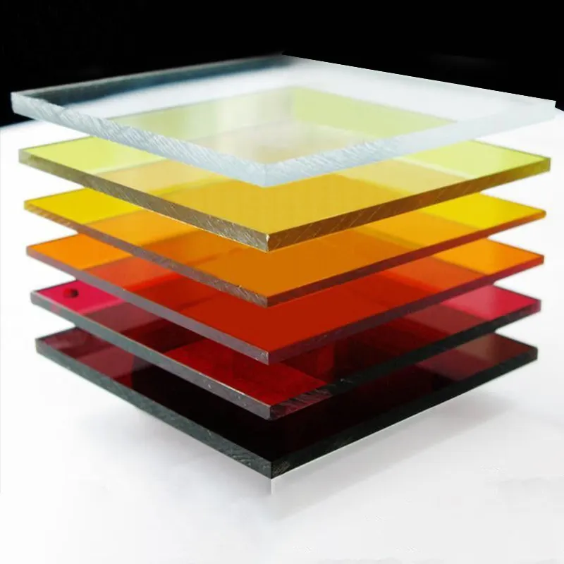 Tela acrílica transparente/pmma/plexiglass, vidro orgânico