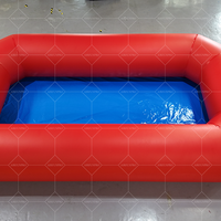 Parc gonflable géant de glissière d'eau de Costzon pour le cadeau de fête de piscine d'amusement extérieur d'arrière-cour d'enfants