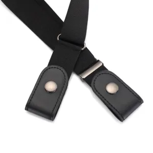Special Design black stretch belt waist belt with bullet