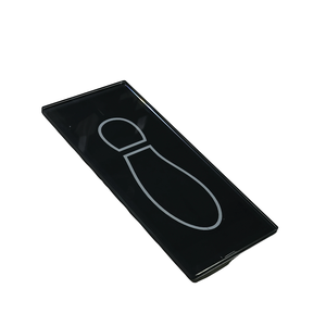 इन-स्टोर फुट आयाम का पता लगाने के लिए ग्लास बोर्ड-चिह्नित शासकों का सटीक पारदर्शी जूता आकार - Product Image 5