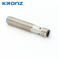 Capteur de distance ultrasonique KRONZ U12, sortie analogique 0-10V, portée de détection 20-120mm, IP67, connecteur M12 4 broches, industriel