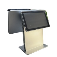 Système de point de vente avec écran tactile capacitif de 15,6 pouces, imprimante 58 mm 80 mm, caisse enregistreuse