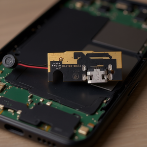 Cavo flessibile per connettore di ricarica Micro USB Alcatel 1SE 5030D con microfono - Product Image 3