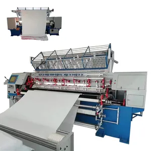 China edredão fazendo quilting máquina preço multi agulha costura quilting máquina