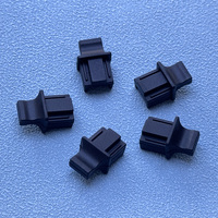Longue poignée RJ45 prise anti-poussière LAN câble réseau Interface Silicone cache-poussière occluder pour commutateur routeur ordinateur serveur