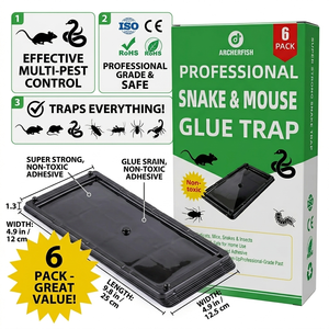 Professionelles Klebefangbrett für Nagetier- und Reptilienbekämpfung, Ungiftiger Schädlingsfänger für Innen-/Außenbereich - Product Image 1