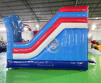 Château gonflable Spidy pour tout-petits avec toboggan intégré, jouets de rebondissement commerciaux pour enfants, thème araignée de dessin animé, pour fêtes