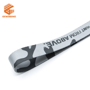 25mm Dog Collar Webbing Top Quality Recycled Polyester Webbing Customized Shoe Strap Sublimation RPET Heat Transfer Strap