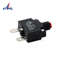 Disjoncteurs de protection à bouton-poussoir, protection contre les surintensités, réinitialisation, miniature, interrupteur thermique de surcharge de 15 ampères