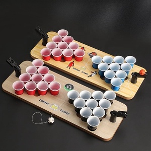 Mini Classic Casual Table Football <strong>Game</strong> with Plastic Beer <strong>Cup</strong> Mini Board and <strong>Ball</strong> for Players for Parties - Product Image 3