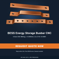 Support de barre omnibus sur mesure usiné CNC, fournisseur OEM, précision 0,01 mm, ISO 9001, usinage 5 axes, électro-érosion à fil, finition de surface Al6061, usinage de l'étain