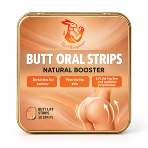 Bandes buccales pour les fesses à base de collagène et de carnitine, effet sculptant durable, bandes buccales dissolvables pour les fesses, fourniture directe usine - Product Image 1