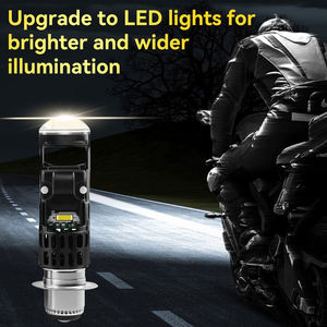 Mini Faro Universal para Motocicleta, Enchufe H4, 12V, 28W, 2800 Lúmenes, 6000K, Luz Alta/Baja, Proyector, para Bicicleta/Autos/Moto - Product Image 2