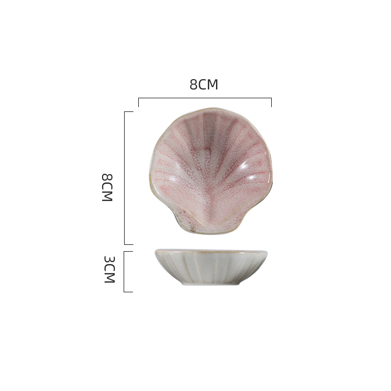 Kiln glaze-coral pink