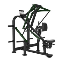 Máquina de Ejercicios de Fuerza para Gimnasio Comercial TOPTONS Super September, Máquina de Remo Sentado con Carga de Placas para Entrenamiento de Espalda