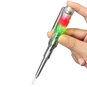 Caneta Testadora de Voltagem Inteligente em Promoção, Voltímetro Indutivo Sem Contato AC, Detector de Energia, Indicador de Chave de Fenda Elétrica - Product Image 1