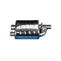 Valve d'échappement universel en acier inoxydable, pour modification, système de valve d'échappement, course directe d'usine