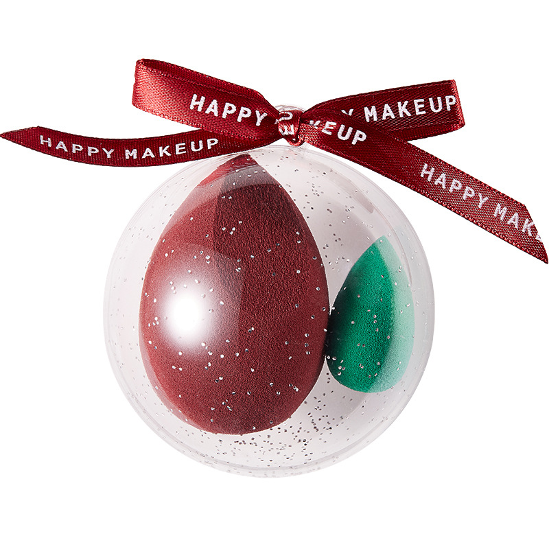 HappyMakeup beauty Рождественский спонж для макияжа