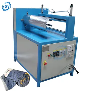 Automatic pillow and quilt blanket roll press packing machine quilt rolling packing machine