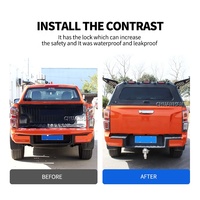 Benext Benne Pick-up Couvercle de Benne Rigide en Acier Alliage d'Aluminium Ute pour Toyota Revo Isuzu Dmax Byd