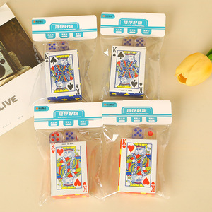 Cartes à jouer miniatures multicolores, jeu de poker portable de voyage, jeu de cartes éducatif pour enfants - Product Image 3