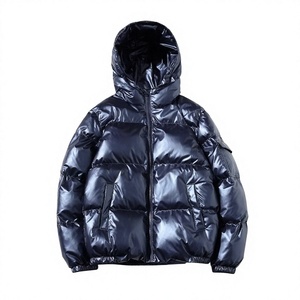 Nuevas y elegantes chaquetas acolchadas para hombre, cuello levantado, impermeables, informales, de invierno, de alta calidad, personalizadas, al por mayor - Product Image 5
