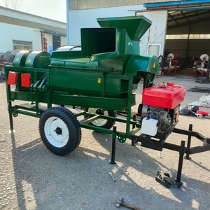 Máquina trilladora de granos multifuncional con motor de transmisión por engranajes para cosechar verduras y semillas - Product Image 1