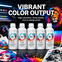 Encre DTG blanche CMYK pour impression textile directe sur vêtements pour têtes d'impression EPSON I3200A1 DX5 DX7 XP600 4720 Coton Polyester