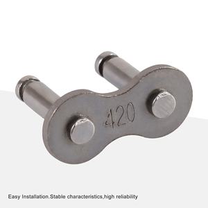 GOOFIT 420 eslabones de <span class=keywords><strong>rodillo</strong></span> Maestro de cadena de motocicleta para 50cc 70cc 90cc 110cc 125cc ATV Dirt Bike Pit Bike Go Kart ciclomotor Scooters - Product Image 4