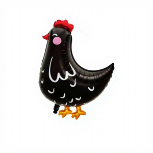 <span class=keywords><strong>Palloncini</strong></span> in Foil a Forma di Pollo e Gallo Cartoon per Decorazioni di Feste di <span class=keywords><strong>Compleanno</strong></span> e Giocattoli - Product Image 2