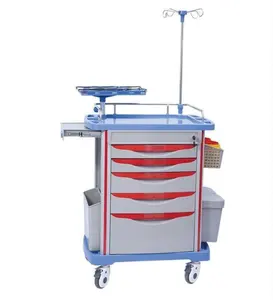 Hospital ABS plastic emergency vehicle medical recovery vehicle Computer Ward Inspection Cart medication delivery vehicle