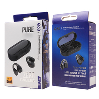 Headphone Jepit Telinga Anti Air untuk Olahraga, Earphone Cermin, True Wireless Earbuds, Fones De Ouvido, Auriculares Deportivos