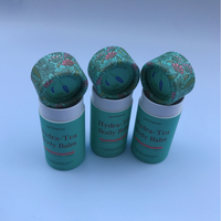 Tube en carton pour baume à lèvres, emballage en carton rond, tube en papier kraft à poussoir, contenant pour rouge à lèvres, tube cylindrique pour déodorant