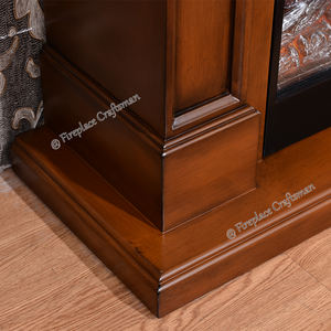 <span class=keywords><strong>Cheminée</strong></span> électrique en bois MDF autoportante de 39 pouces avec bordure en anglais pour les hôtels - Product Image 6