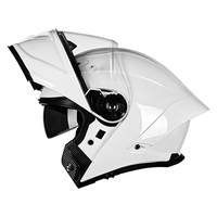 Casque de moto modulaire DOT Flip-up Touring à double visière, 4 saisons, pour homme et femme, personnalisable, casque intégral pour trajets quotidiens