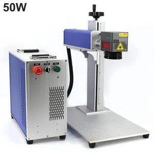 20w 60w 80w Mopa Fiber Laser 100w Laser Marking Machine Jewelry Metal Silver Gold Laser Engraving Machine