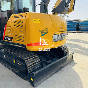Excelente estabilidad excavadora usada SANY SY75Cpro 75C 60C 7TON mini excavadora excelente movimiento de tierras excavadora usada SY75Cpro en venta - Product Image 6