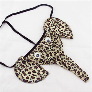 Calzoncillos bóxer con Tanga de elefante Sexy para <span class=keywords><strong>hombre</strong></span>, <span class=keywords><strong>ropa</strong></span> <span class=keywords><strong>interior</strong></span> divertida de estilo de dibujos animados transpirable clásico para juegos de rol - Product Image 2